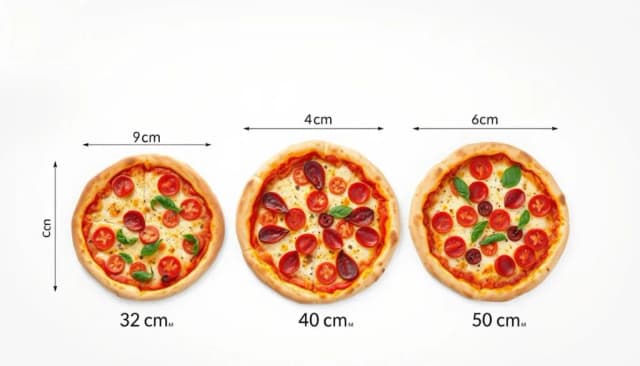Ile waży kawałek pizzy? Zaskakujące różnice w wagach!
